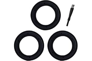CDDCWZ Ensemble de 3 joints d'étanchéité pour joint de lame Monsieur Cuisine Connect,joint de remplacement pour accessoires de robot culinaire Monsieur Cuisine Edition Plus et Smart(avec brosse de nettoyage)