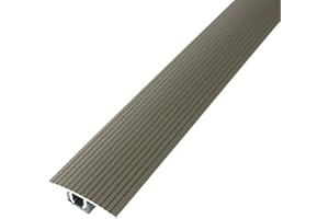 MD BUILDING PRODUCTS M-D Building Products Cinch T-Molding w/SnapTrack (Fluted) 36" Satin Nickel Satin Nickel