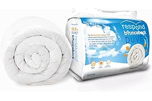 SLEEPWORKS 13.5 Tog Luxury Hotel Quality Respond Bounce Back King Bed Size Microfibre Duvet Quilt, Embossed Soft Touch Ideal For Autumn & Winter By Littens