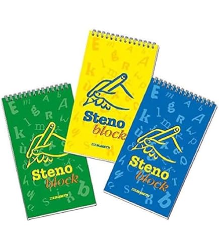 Quaderni Spiralati BM BeMore Steno 90 - 5 Pezzi A5 | Carta 90g/mq | Rigatura Stenografia - Foto 6