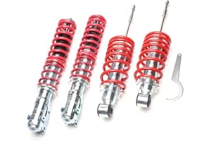 TIEF TECH 1x Gewindefahrwerk Sportfahrwerk Schraubfahrwerk Tieferlegungssatz Fahrwerk Tieferlegung vorne + hinten