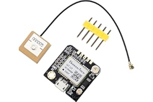 ARCELI GT-U7 GPS Modulo, piccolo ricevitore GPS a basso consumo energetico e alta sensibilità con antenna IPEX compatibile con NEO-6M per 51 microcontrollori STM32