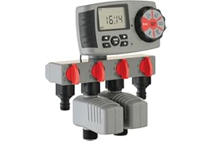 Aqualin Sélecteur à 4 Sorties Programmateur D’arrosage 2 Valves