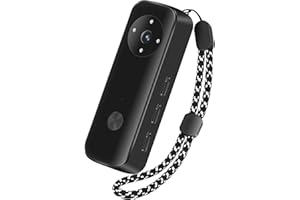 SPIKECAM Small Body Cam with WiFi, Real 1080P 8 Hours Battery Life Body Cameras with Audio and Video, Auto Night Vision Body Worn Camera for Security, Meeting, Biking, Sports and more