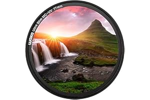 WAKA MC 77mm UV Filter - Ultra Slim 16 Layers Multi Coated Ultraviolet Protection Lens Filter for Canon Nikon Sony DSLR Lens