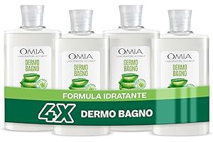 OMIA LABORATORI ECOBIO AMZ - OMIA BAGNO ALOE 400ML ETIC. INTERN. 4PZ