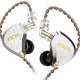CCA C12 in Kulak Monit&ouml;r Kulaklıklar 5BA 1DD Hibrid HiFi IEM Kulaklık G&uuml;r&uuml;lt&uuml; Izole Stereo Kablolu Kulaki&ccedil;i M&uuml;zisyenler Audio