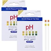 200 Pcs Urine Test Strips, Rapid Acid-Base Balance Analysis