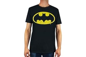 DC Comics Batman Distressed Logo Men's T-Shirt