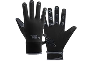 XDSP Guanti Caldi Invernali con Touch Screen da Uomo e Donna Termici Antivento guanti Sportivi per Corsa Guida Ciclismo Guanti Outdoor Antiscivolo moto guanti Resistente all'acqua Arrampicata