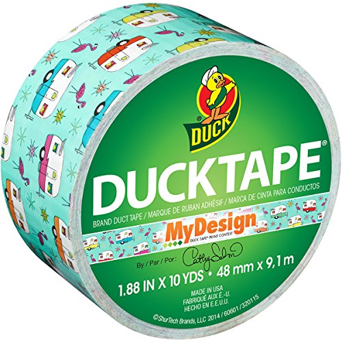 ShurTech Patterned Duck Tape X 9,1 10yd-Happy Camper