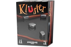 BOSSETY – Kluster – Jeu d’adresse aimants – Pierres aimantées – Jeu d’Ambiance à Jouer en Famille ou Entre Amis – De 1 à 4 Joueurs