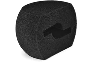 Lamala Protezione antivento in schiuma per ZOOM SGH-6/H2N/H4N PRO/H5 H6 H8 XYH-6 XYH-5 Record parabrezza antivento leggero parabrezza copertura parabrezza per microfono