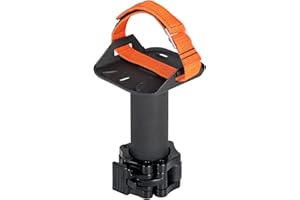 Zerelek Tib Bar, Tibialis Trainer for Tibialis Anterior Exercise, Tibialis Bar for Leg Extension Attachment, Tibia Dorsi Calf Machine, One Foot