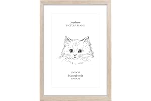 Joyshare Marco Grande 50x70 cm con Passepartout Roble 1 Pieza