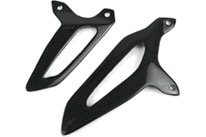 GSTRADINGONLINE Carbon Fersenschutz Fersenschoner kompatibel mit Ducati 899 959 1199 1299 V2 Panigale