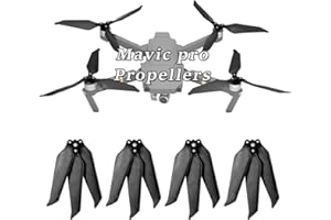 O'woda Mavic Pro Hélice à 3 Pales en Fibre de Carbone, Lame à Dégagement Rapide CW CCW Ailes de Drone à 3 Pales pour DJI Mavic Pro Accessoires