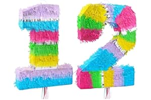 Playflip Pinata Number 12 Colourful Pastel 12th Birthday