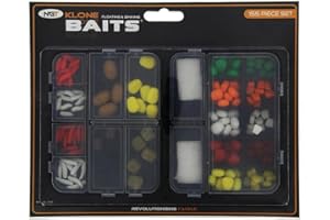 GNT NGT Klone Baits Set (155 Piece) - Green, One Size