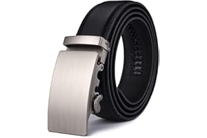 Xhtang Gürtel Herren Automatik Gürtel mit Automatikschließe-3,5cm Breite