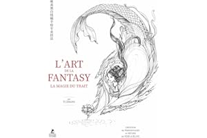 L'Art de la Fantasy - la Magie du Trait - Conseils de pros pour un dessin au trait délicat en noir e