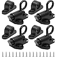 SYOSI Self-Closing Latch Spring Door Lock Door Latch Security Automatic Window Gate Lock Spring Load Bolt Latch Aluminum Alloy Cabinet Pull Ring Spring Load Door Bolt Latches Lock with Screws, 4 Pcs
