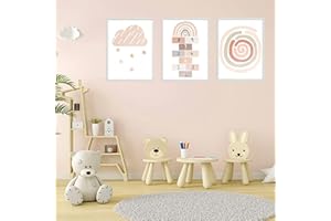 DNGH Laminas Infantiles Cuadros Habitación Infantil Niña Lámina Decorativas Laminas Infantiles para Habitación Dormitorio Pared (sin marco) (Número)