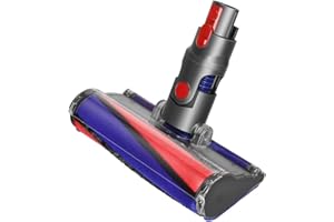 Yivy Spazzola Motorizzata a Rullo Morbido compatibile per V7, V8(SV10), V10(SV12), V11(SV14), V15 adatto per Pavimento Duri,ricambio accessorio spazzola