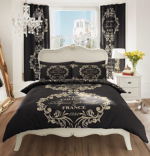 LUXURY PRINT BEDROOM CURTAINS SET 66