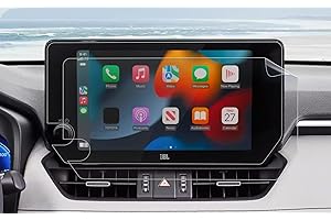 BSTW Compatibile con 2023 2024 2025 Toyota RAV4 Hybrid PHEV GR Sport Pellicola Protettiva, 10,5 Pollici Multimedia Display Nano Pellicola per Navigazione Schermo 6H Antigraffio [2 Pezzi]