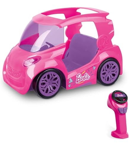 Mondo Motors – Mattel Barbie Cruiser – RC Cruiser voor kinderen van Barbie – SUV 4-zits – realistische details – roze – 63647