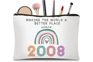 CoCoCherry 16th Birthday Gifts Girl,16th Birthday Gifts Cosmetic Bags,Sweet 16 Gifts for Girls,Presents for 16 Year Olds Girl