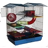 Käfig mit 6mm CH2 Gitterabstand Hamsterburg Hamsterkäfig Mäusekäfig CH2