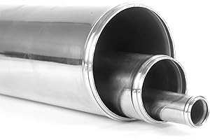 NOVANOX GERMAN ENGINEERING NovaNox - Conector de aluminio (80 mm, tubo de aluminio, 8 cm, tamaño a elegir), conector de aluminio AD: 54