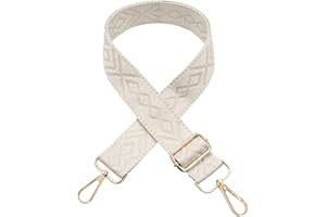 Long Keeper Correas para Bolsos 3,8cm de Ancho Correa de Bolsos Hombro Mujer Ajustables 72-129cm Bandolera para Bolso, Correas para Bolsos Bandolera, Mochila