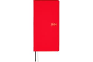 ほぼ日 Hobonichi Techo Weeks [japoński/tygodniowy planer miesięczny/wysoki i smukły rozmiar/początek kwietnia 2024 r.] kolory: słodkie jabłko