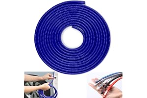 FaJoek Kantenschutz Autotür 5M, Auto Gummidichtung Kantenschutz, Kantenschutz Gummi Auto, Autotürdichtung, Autoschutz Türkantenschutz, Kantenschutz für Bleche, Auto Zierleisten (Blau)