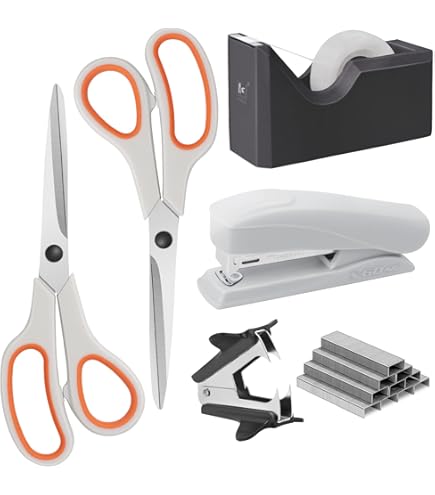 CALCUSO Lot De 480 Trombones Colorés - Pinces Métalliques Pour Fournitures De Bureau Et