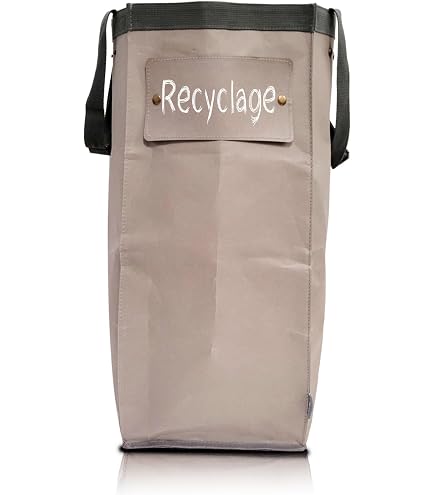 Conteneur 100 L Bouteilles & Recyclage – Oxford 600D Avec Sac Amovible Lavable – Anti-Odeur, Grand Format – Cuisine, Jardin, Bureau