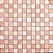 Produktbild Natursteinmosaik getrommelt Travertino Rosso 2,3x2,3x0,7 cm, Restposten Mosako