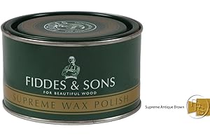 Fiddes Supreme Wax Antique Brown 400ml