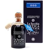La Secchia - Balsamic Aceto de Modena IGP "Tres Estrellas", matured in 12 barrels of Cherry-Mulberry, medium density, 250 ml