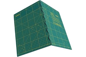 Olfa FCM-A2 Plancha de corte plegables, Verde, 630 x 450 x 2.5 mm