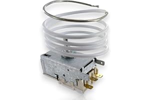 DL-pro Termostato compatible con Liebherr 6151188 Ranco K59-L2684 K59L2684 Termostato de refrigeración para frigorífico