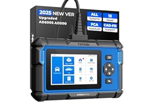 TOPDON ArtiDiag600 Elite OBD2 Scanner, 2025 Full-System Car Diagnostic Tool, 13 Maintenance Services, FCA AutoAuth, Automotive Scan Tool with CAN-FD, 2-Years of Free Updates.