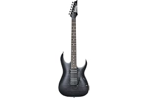 Ibanez GRGA120QA-TKS GIO RG Series Electric Guitar - Trans Black Sunburst