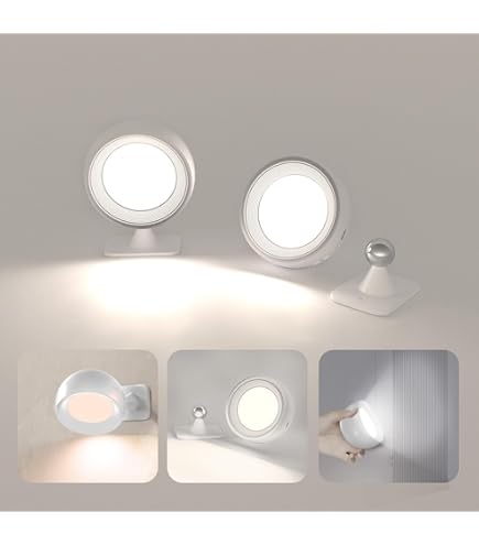 Brilliant draadloze wandlamp Iseo wit 4W met sensor kopen? Verlichting met bewegingssensor