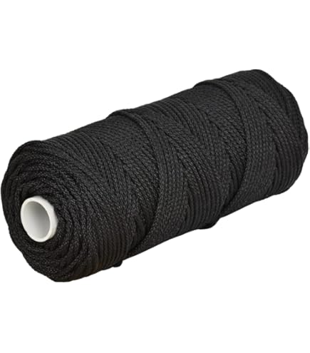 Corderie Italiane Palamiti-Braid 2,0 Mm – 100 M, Braun/schwarz, Mittelhartes Polyester, Für Angeln & Outdoor