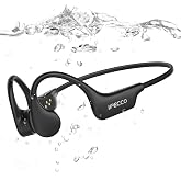 IFECCO Bone Conduction Swimming Headphones, IP68 Water Resistant | Headphones for Swimming Running Cycling with 8G MP3, Helme