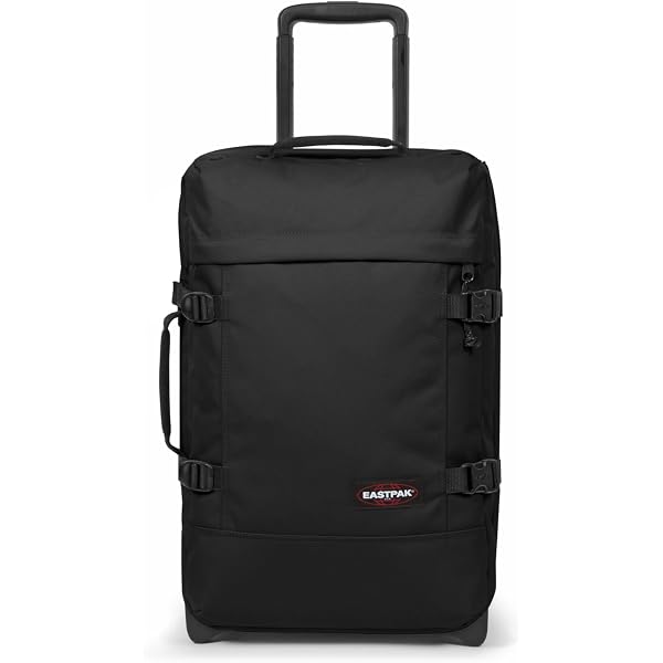 K-way Le chariot de voyage Blossac S est fabriqué en nylon avec un tissu renforcé à la base. Les accessoires disposent de quatre roulettes qui suivent chaque mouvement, de poches fonctionnelles pour